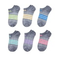 thumbnail image 1 of Men's Nike 6-pack Everyday Plus Cushion Crew Training Socks Color: Gray Pop Size: MEDIUM, 1 of 4