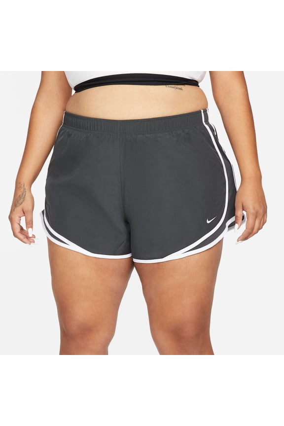Womens Tempo Plus Size Running Shorts (US, Alpha, 3X, Plus, Regular, Anthracite/White)