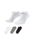 thumbnail image 1 of Men's Nike 3-pack Everyday Cushion No-Show Training Socks Color: Grey Multi Size: N/A, 1 of 4