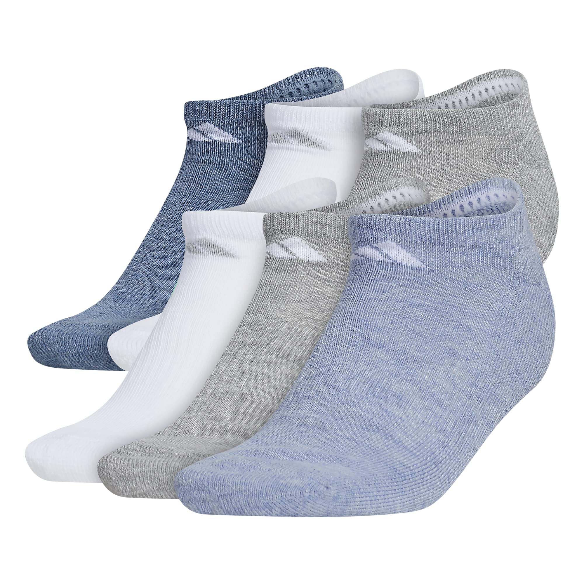 Men's Nike 6-pack Everyday Plus Cushion Crew Training Socks Color: Heather Gray Washed Size: N/A