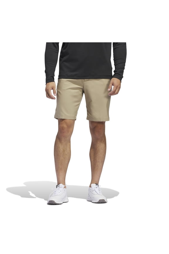 Men's adidas 9" Adi Advantage Golf Shorts Color: Hemp Size: 34