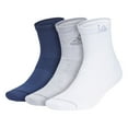 thumbnail image 1 of Men's Nike 6-pack Everyday Plus Cushion Crew Training Socks Color: Indigo Blue Grey Size: N/A, 1 of 4