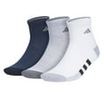 thumbnail image 1 of Men's Nike 6-pack Everyday Plus Cushion Crew Training Socks Color: Legend Ink Size: N/A, 1 of 4