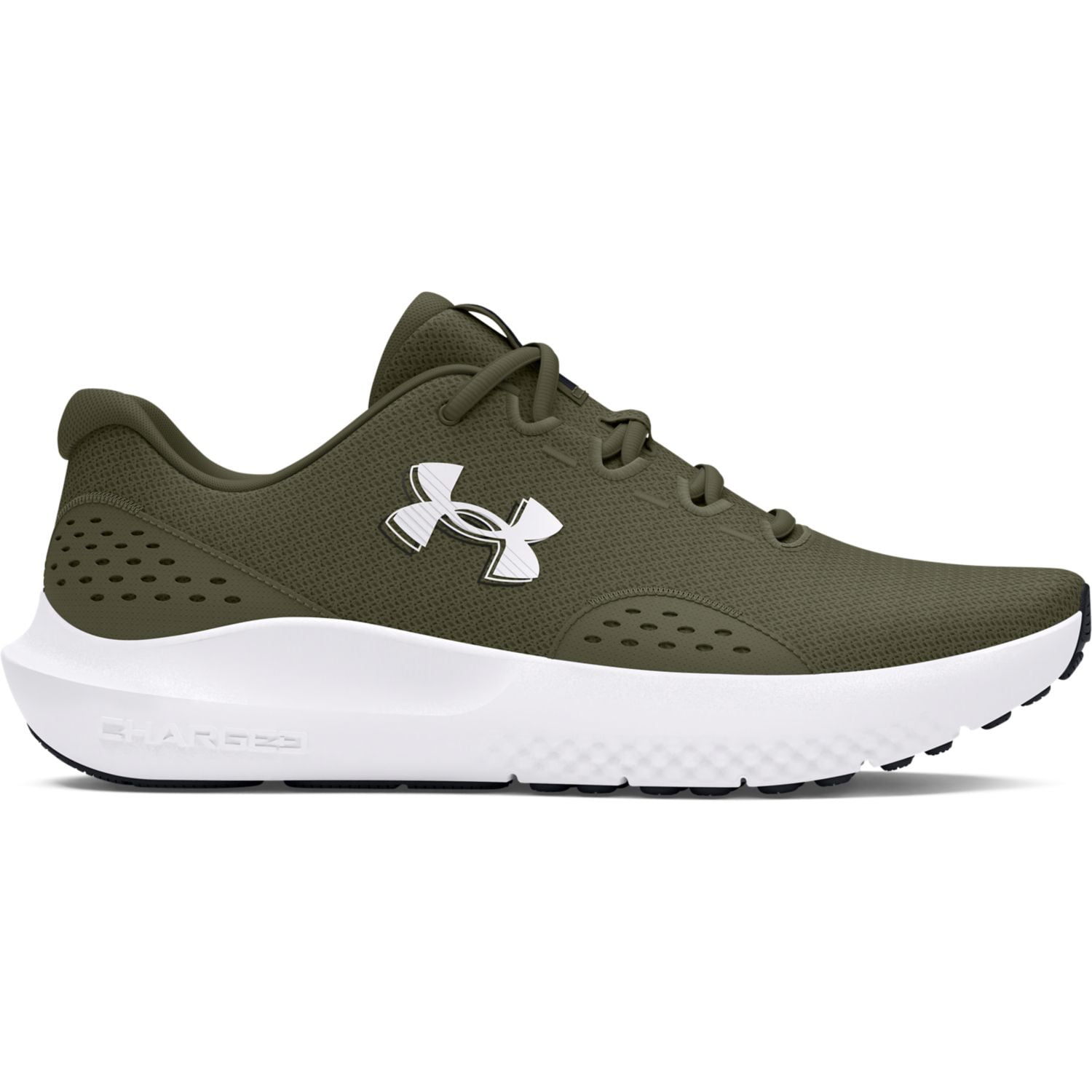 Under Armour Surge 4 Men\'s Olive Green White Athletic Running Shoes Orthopedic Under Armour Men main image 2