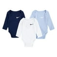 thumbnail image 1 of Men's Nike 6-pack Everyday Plus Cushion Crew Training Socks Color: Navy Size: 3 MONTHS, 1 of 4