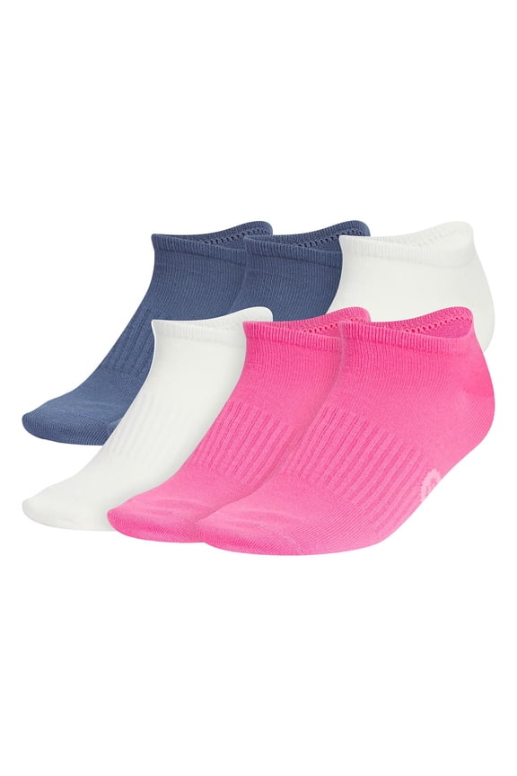Women's adidas Superlite Classic 6-Pack No Show Socks Color: Navy Size: N/A