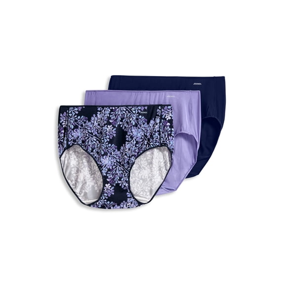 Jockey Women's No Panty Line Promise Hip Brief - 3 Pack