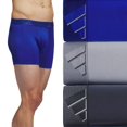 thumbnail image 1 of Men's adidas 3-pack Microfiber Trunks Color: Team Royal Blue Gray Size: M, 1 of 4