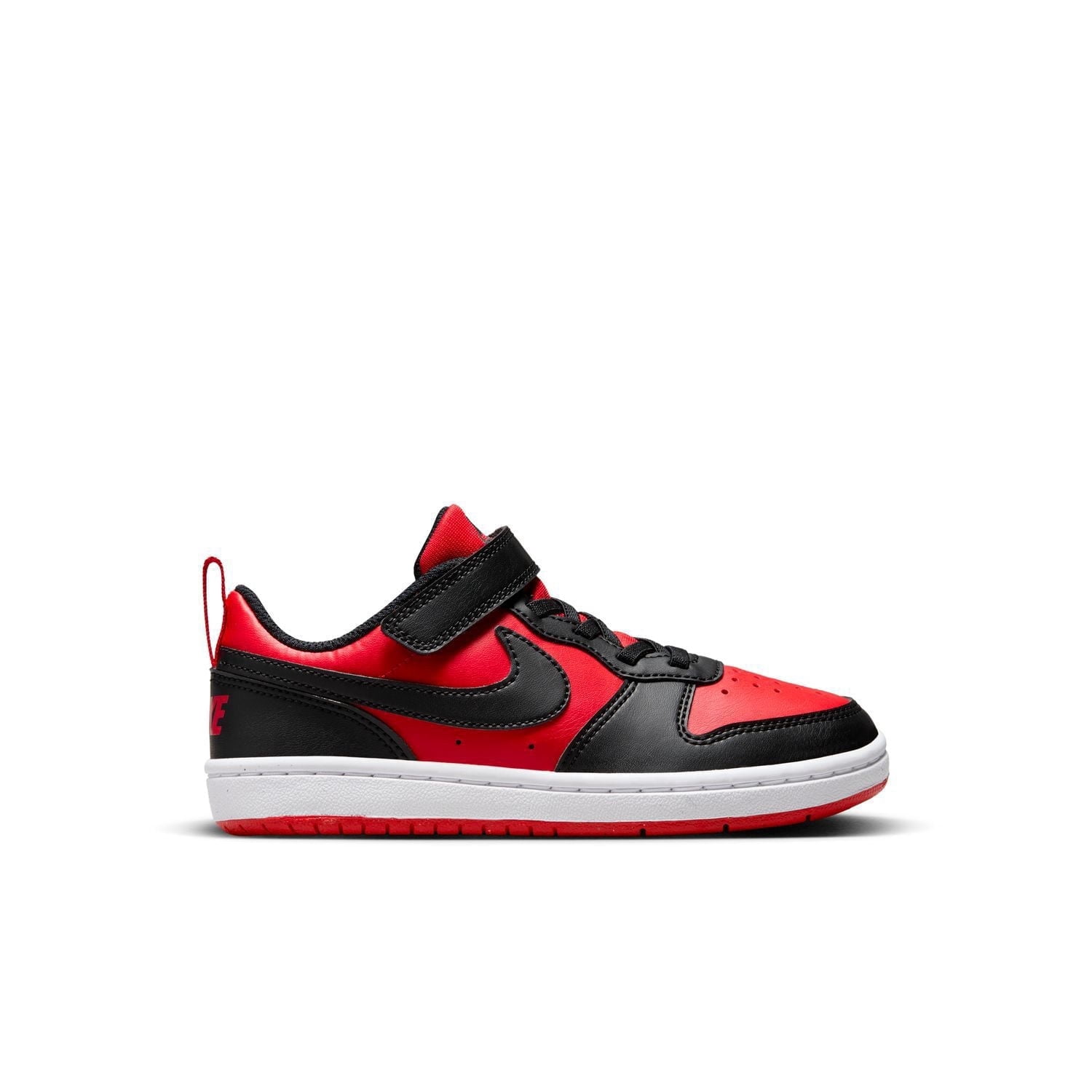 Court Borough Low Recraft Little Kids' Shoes, University Red/Black, Size 13C