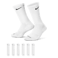thumbnail image 1 of Men's Nike 6-pack Everyday Plus Cushion Crew Training Socks Color: White Size: 12-15, 1 of 4