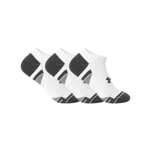 Men's Under Armour Performance Tech 3-Pack No Show Socks Color: White Size: 9-13