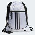 thumbnail image 1 of adidas Alliance II Sackpack Color: White Size: N/A, 1 of 18