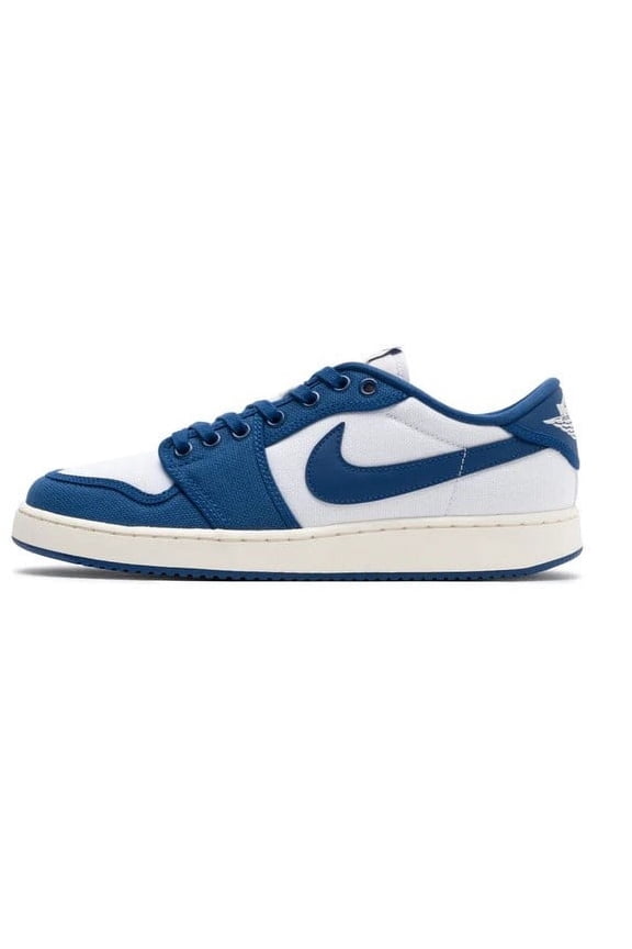 Men's Nike AJKO 1 Low White/Dark Royal Blue-Sail (DX4981 103) - 13