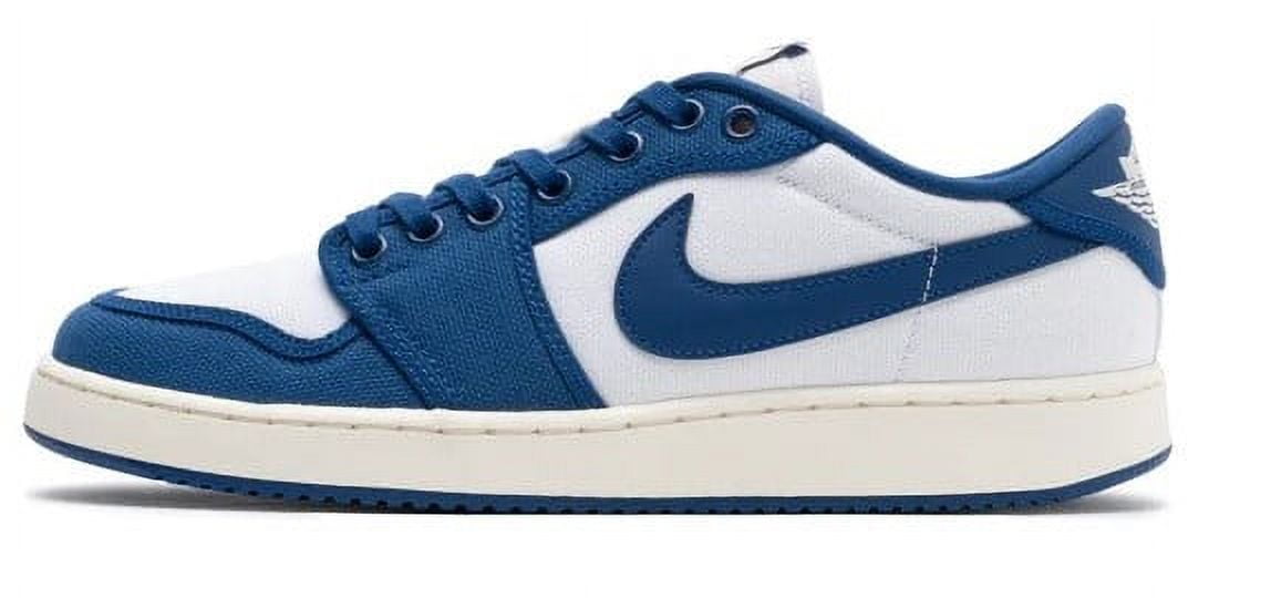 Men's Nike AJKO Low White/Dark Royal Blue-Sail (DX4981 103
