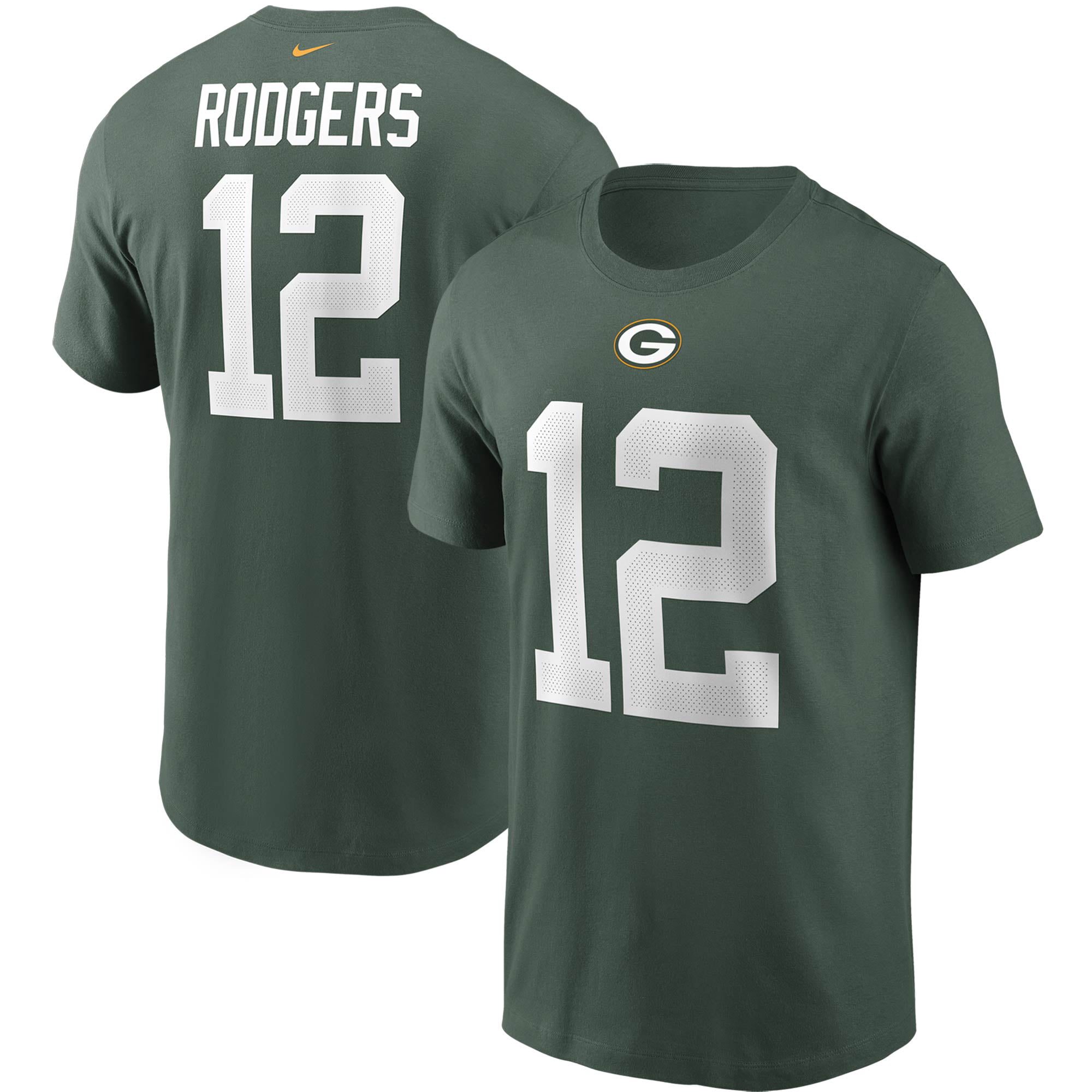 Nike Men's Green Bay Packers Team Slogan Long Sleeve T-Shirt - Green - M (Medium)