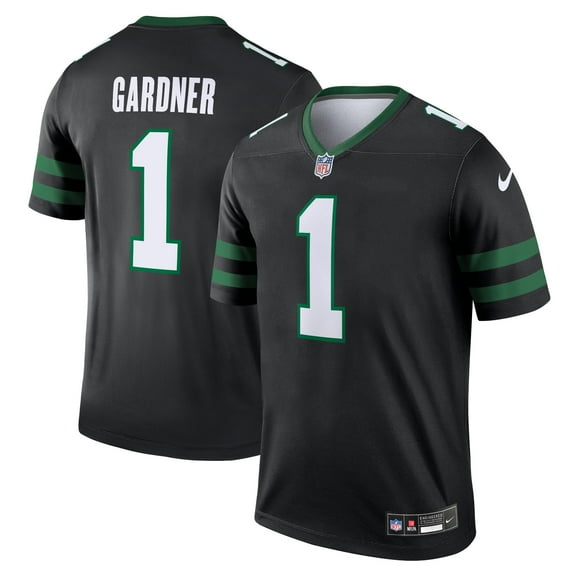 Men's Nike Ahmad Sauce Gardner Black New York Jets Legend Player Performance Top