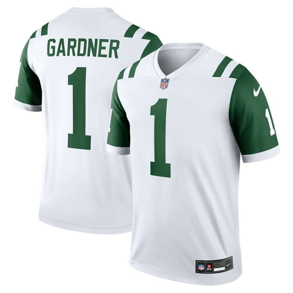 Men's Nike Ahmad Sauce Gardner White New York Jets Legend Player Performance Top