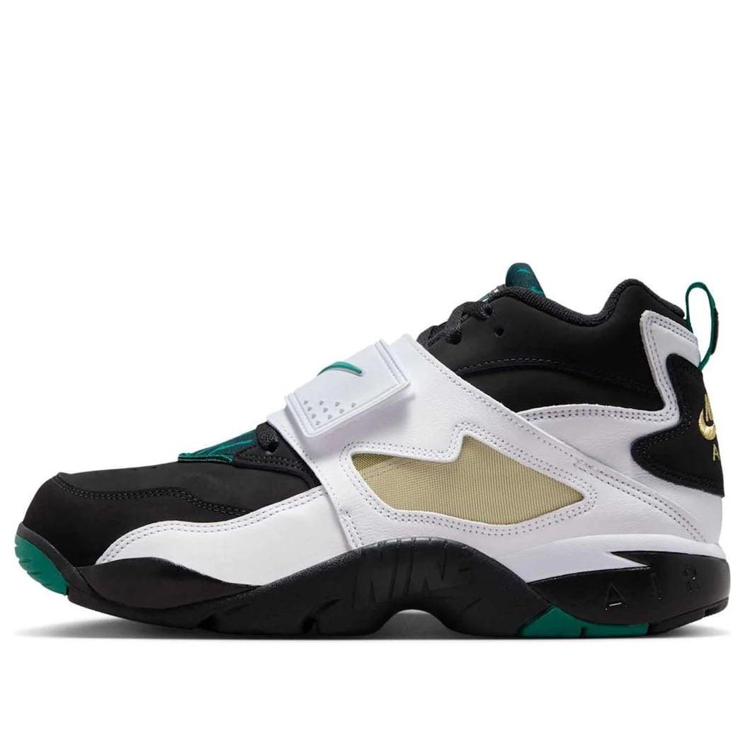 Men's Nike Air Diamond Turf 93 Black/Mystic Green-White (IB2240 001) - 11