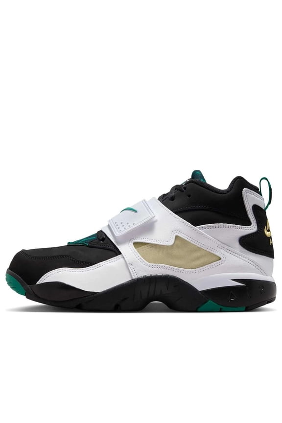 Men's Nike Air Diamond Turf 93 Black/Mystic Green-White (IB2240 001) - 11