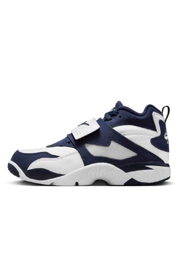 Men's Nike Air Diamond Turf White/College Navy (FZ8224 101) - 11.5