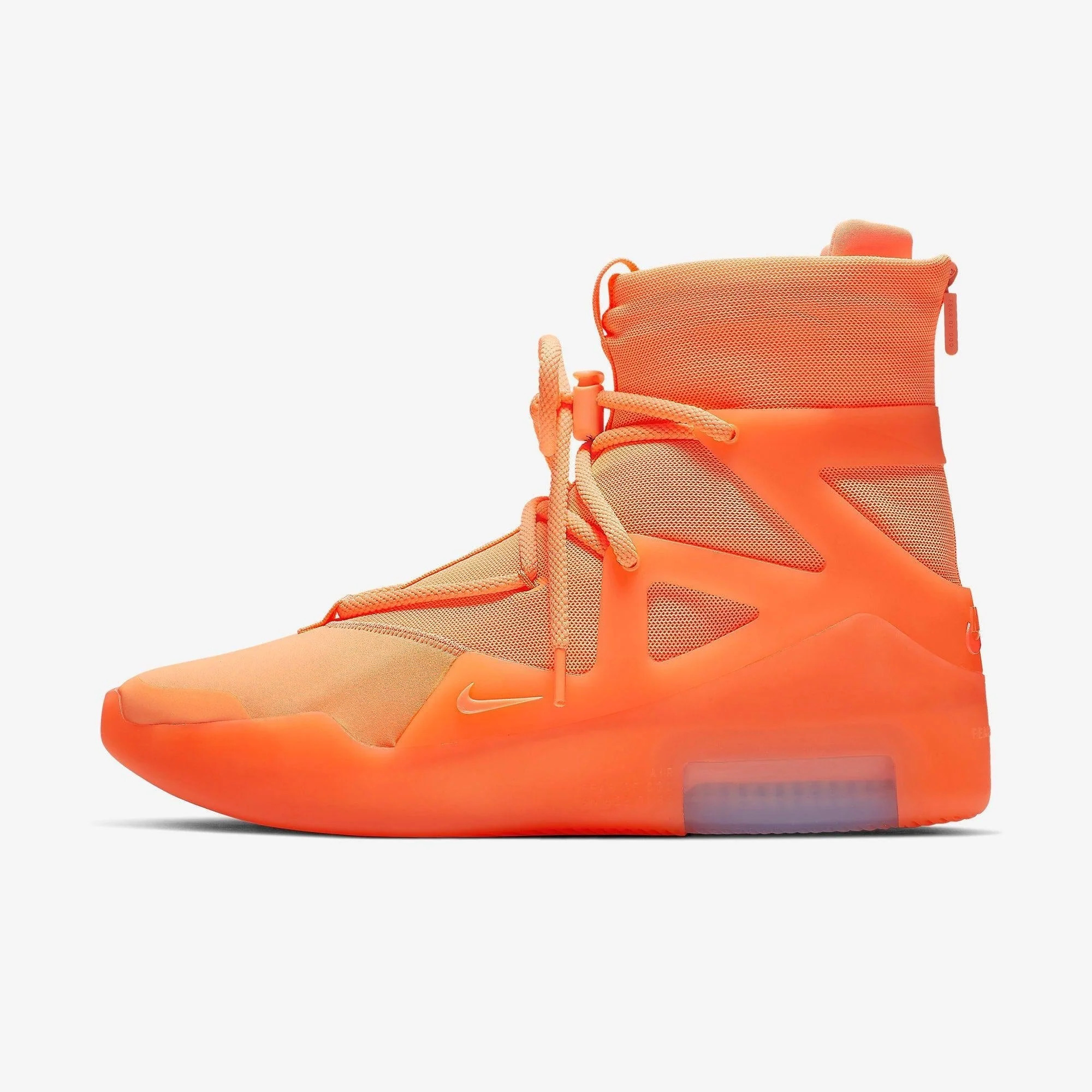 nike air fear of god 1 orange pulse