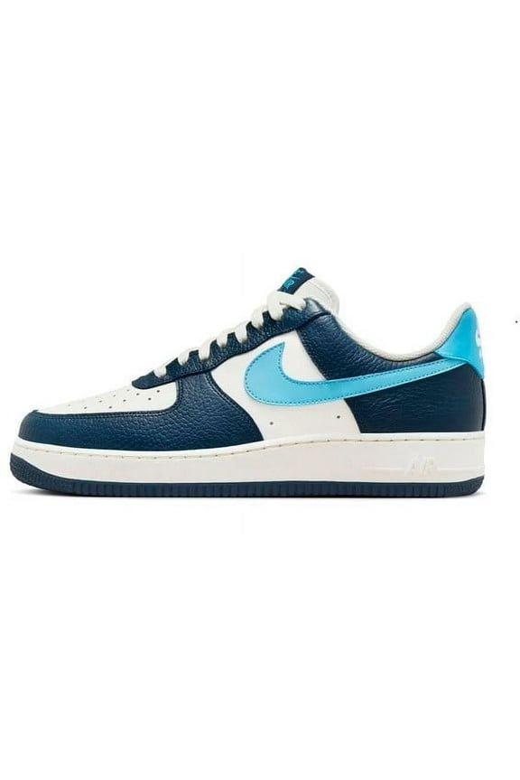 Men's Nike Air Force 1 '07 Armory Navy/Baltic Blue-Sail (HJ9291 478) - 11
