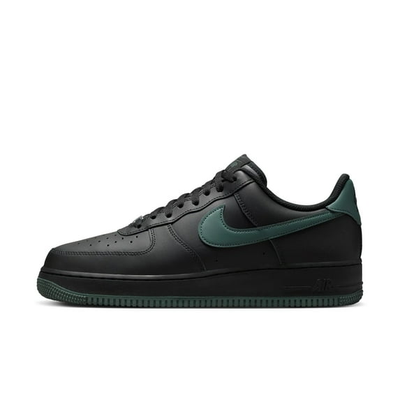 Men's Nike Air Force 1 '07 Black/Vintage Green (FJ4146 001) - 13
