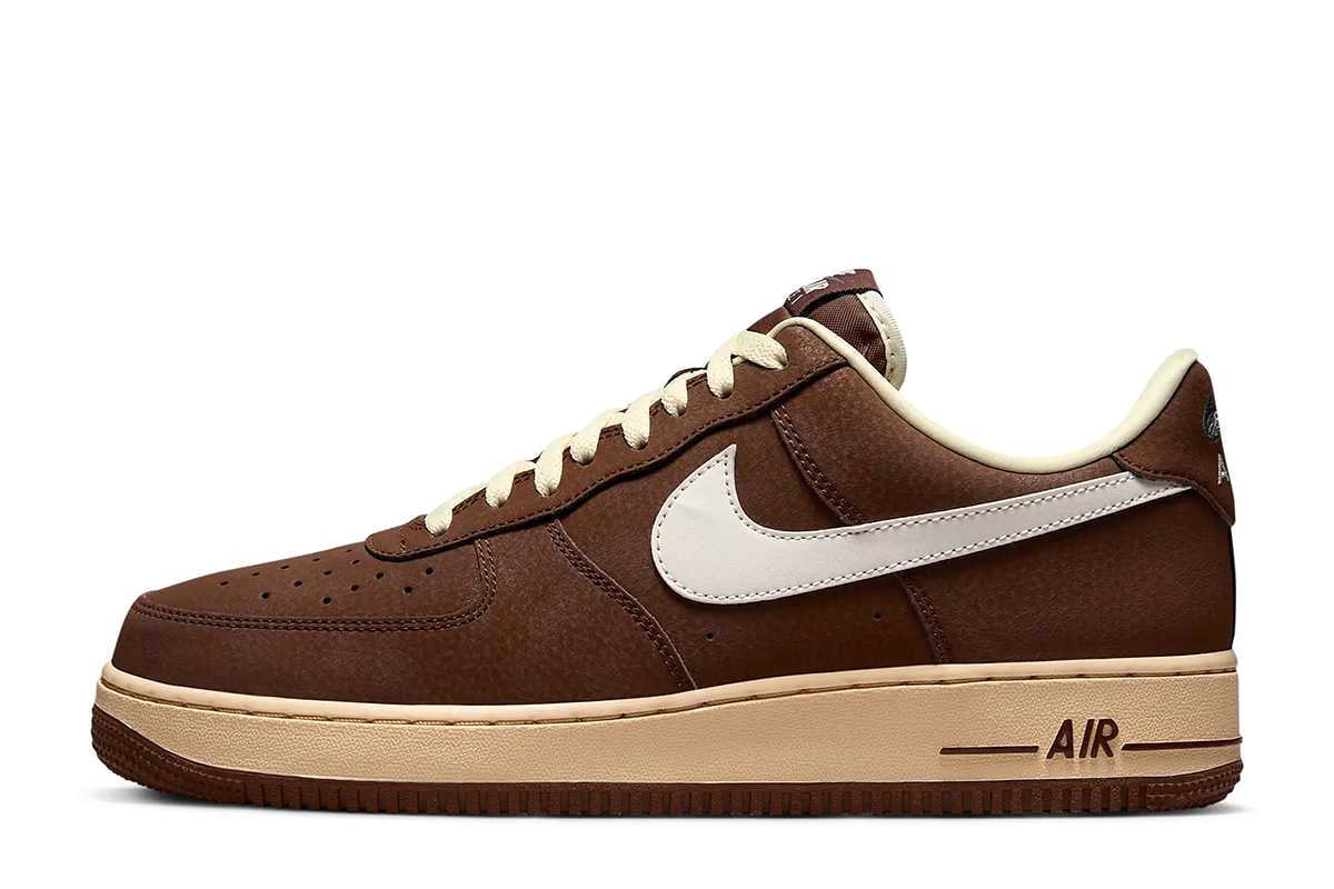 nike air force 1 men's brown