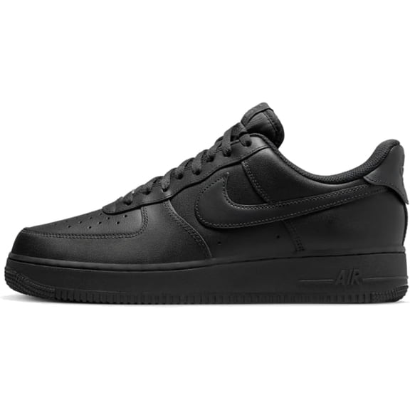 Men's Nike Air Force 1 '07 Flyease Black/Black-Black (FD1146 001) - 10