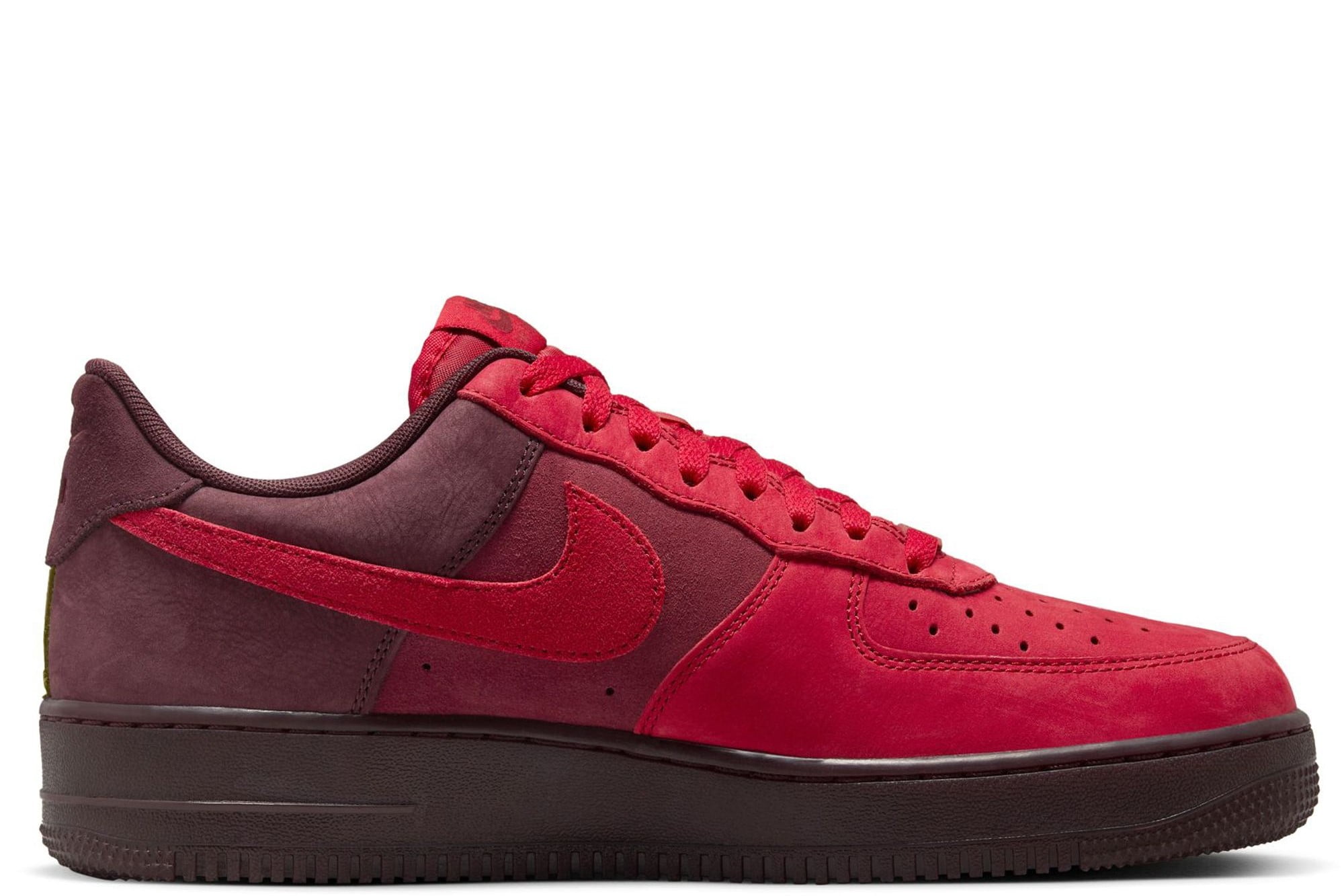 HOT Nike Sneaker Maroon Air Force Suede Nike Air Force Low