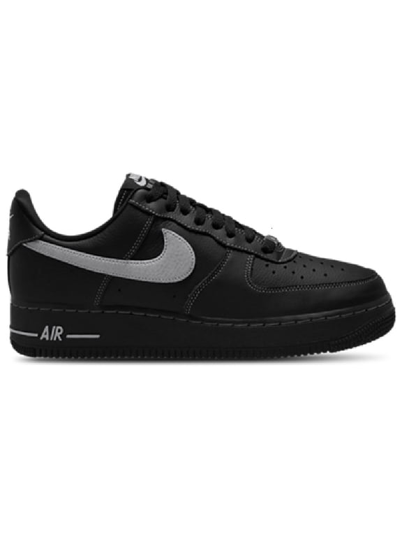 Men's Nike Air Force 1 '07 LV8 Black/Wolf Grey-Black-Black (HQ2037 006) - 11