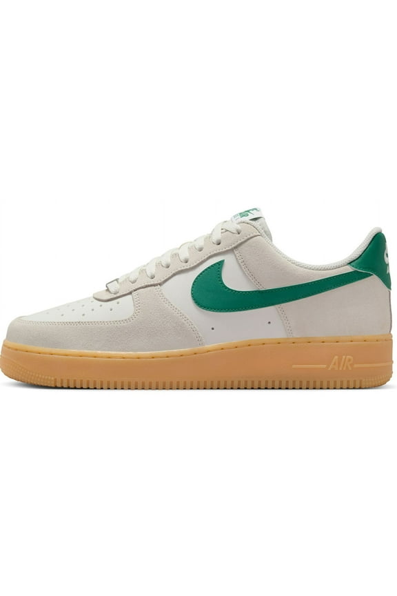 Men's Nike Air Force 1 '07 LV8 Phantom/Malachite-Gum Yellow (FQ8714 001) - 11