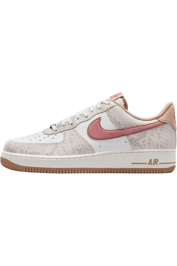 Men's Nike Air Force 1 '07 LV8 Summit Wht/Canyon Rust-Sail (HF2898 100) - 8