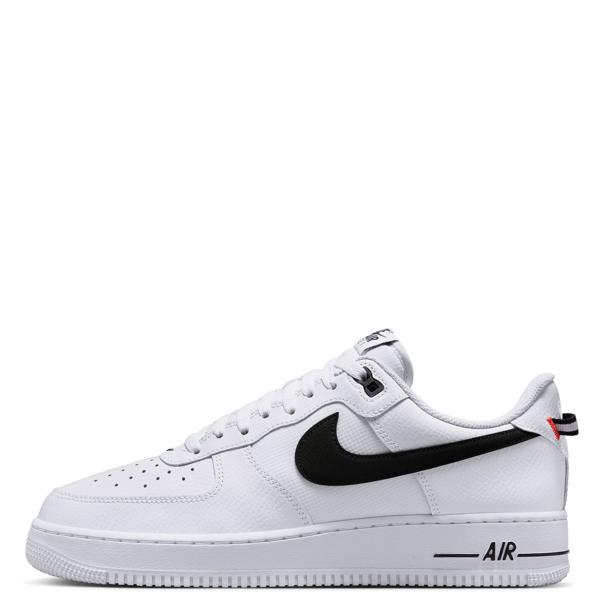 Men's Nike Air Force 1 '07 LV8 White/Black-Bright Crimson (HV9509 100) - 13