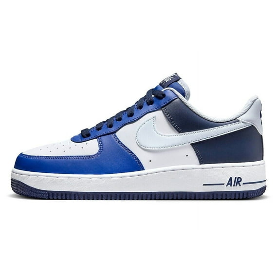 Men's Nike Air Force 1 '07 LV8 White/Football Grey-Game Royal (FQ8825 100) - 8