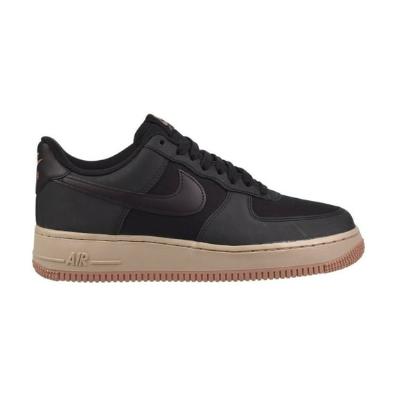 Nike Air Force 1 Men's Shoes Black/Black-Red Stardust fb8876-001