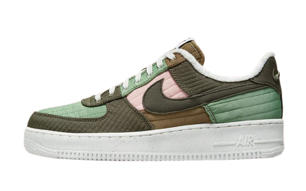 NIKE AIR FORCE 1 '07 LX NN (OIL GREEN/SEQUOIA-MEDIUM OLIVE) –