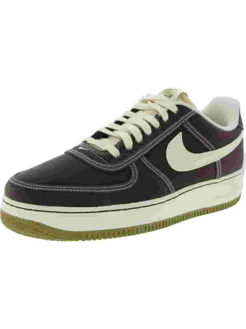 スニーカー Nike Air Force 1 '07 PRM Baroque Brown Coconut Milk Nike Mens Air Force 1 '07 PRM Lace-Up Casual And Fashion