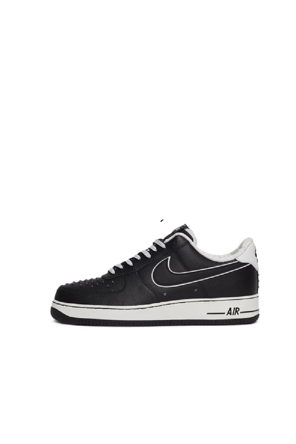 Men's Nike Air Force 1 '07 PRM Black/Black-Summit White (IM6643 010) - 12