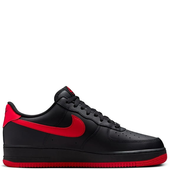 Men's Nike Air Force 1 '07 "Vamps" Blck/University Red-Blck (FJ4146 002) - 8.5
