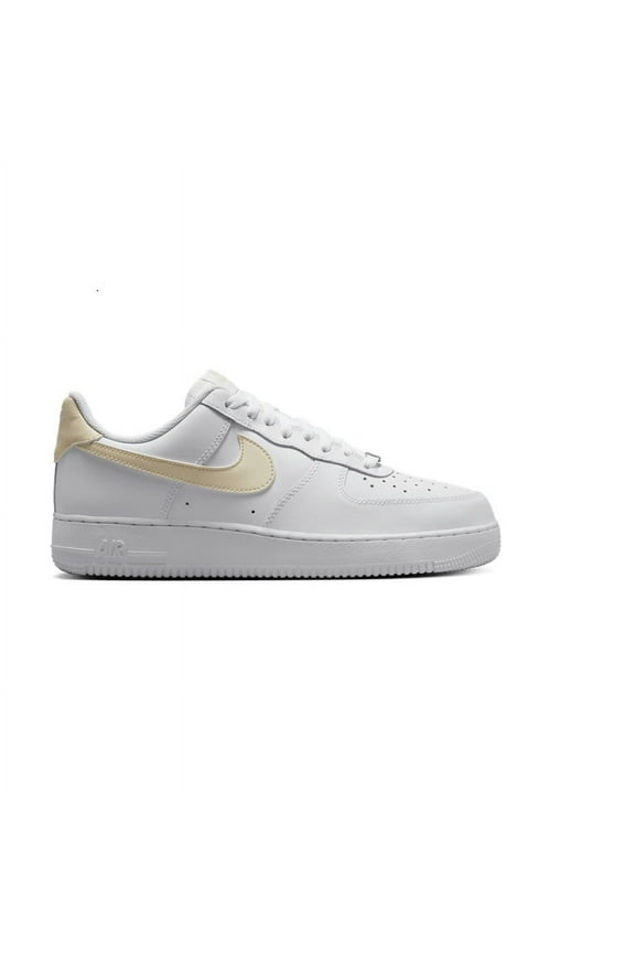 Men's Nike Air Force 1 '07 White/LT Khaki-White (FJ4146 111) - 8.5