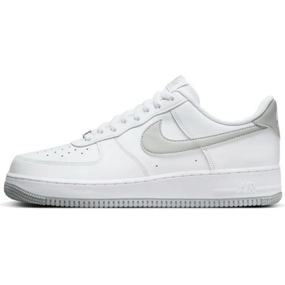 Men's Nike Air Force 1 '07 White/Lt Smoke Grey-White (FJ4146 100) - 9.5