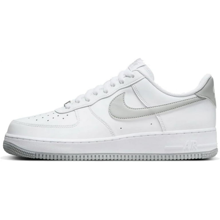 Men's Nike Air Force '07 White/Lt Smoke Grey-White (FJ4146 100