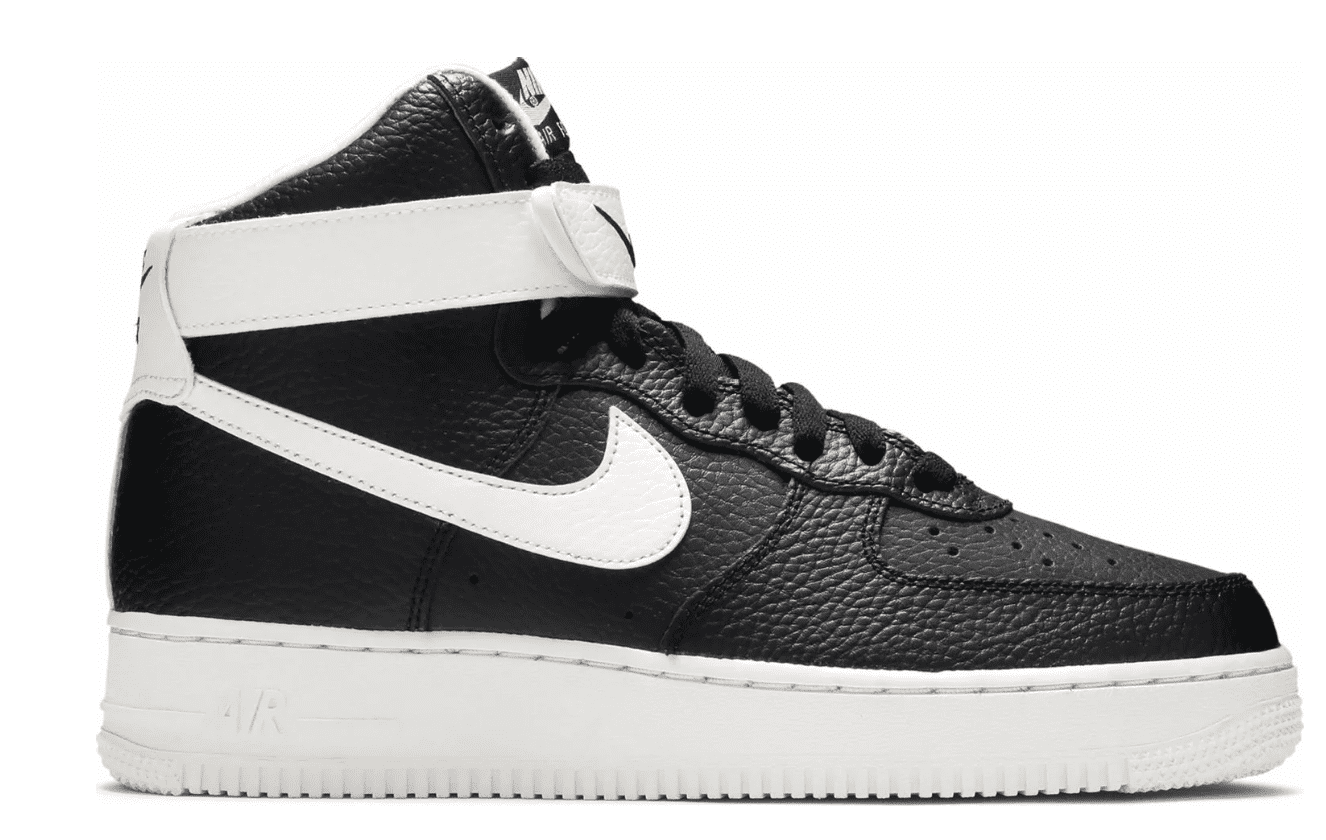 Nike Air Force 1 High ‘07 CT2303-002 Men Black/White Leather Running Shoes NR170 (11.5)