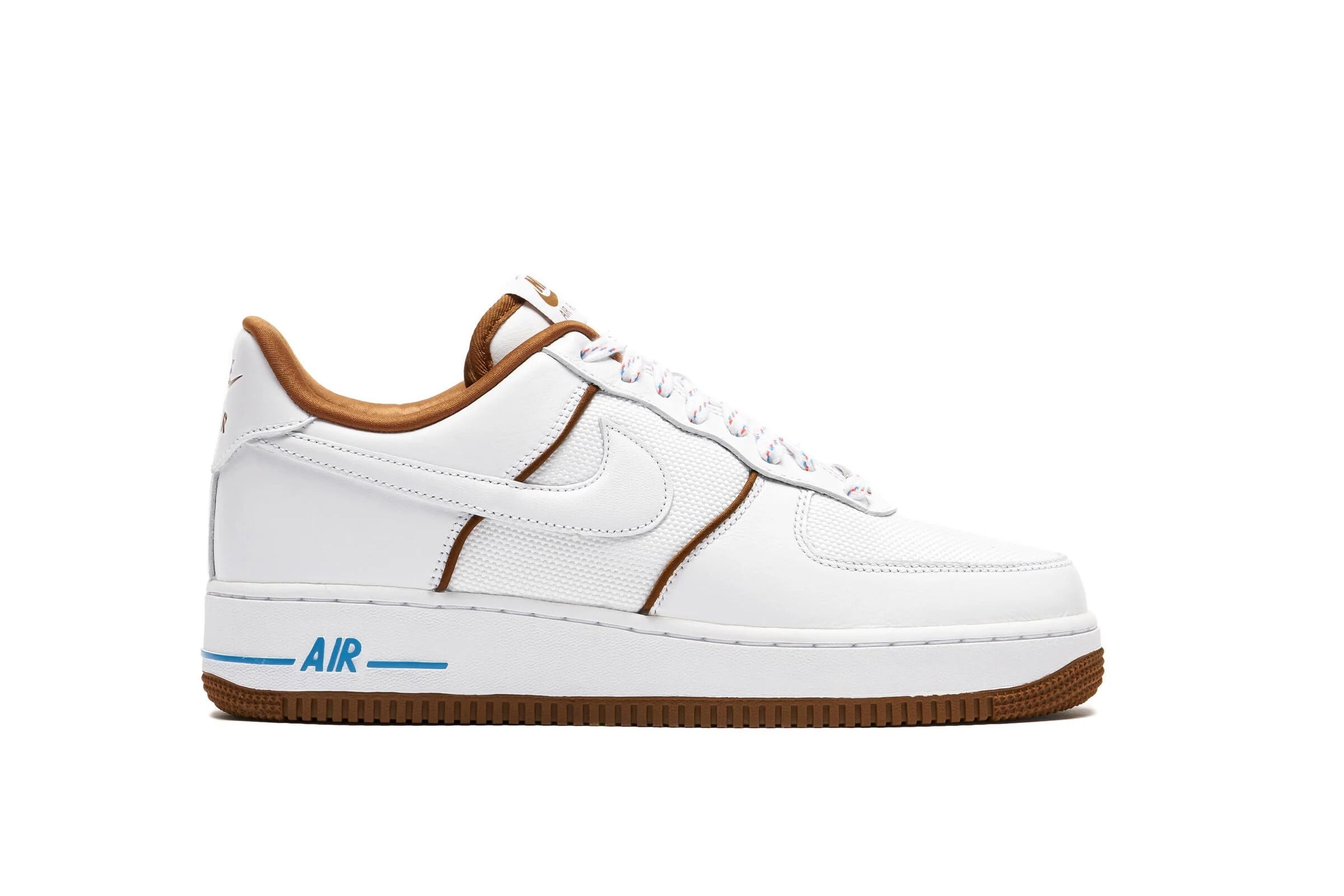 Men's Nike Air Force 1 LX White/White-Lt British Tan (FN5757 100) - 13