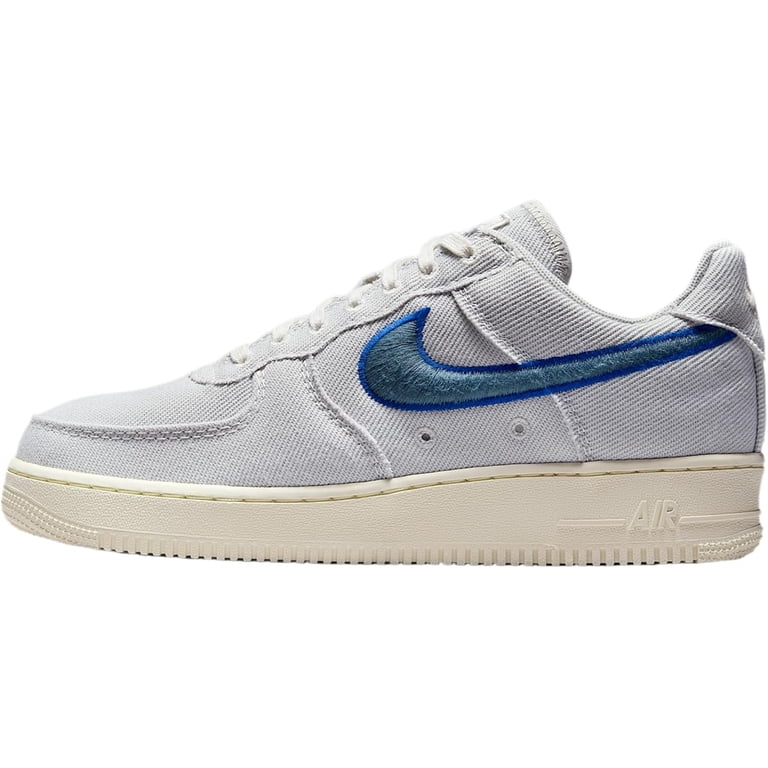 Nike Air Force 1 \'07 LV8 Gray and Navy Sneakers - 11.5 Men main image 4