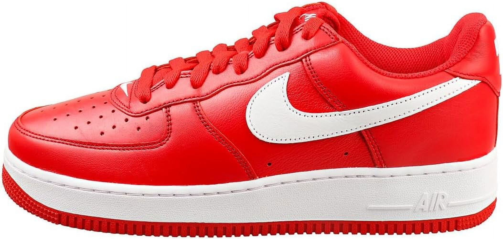 Men's Nike Air Force 1 Low Retro QS University Red/White (FD7039 600) - 8