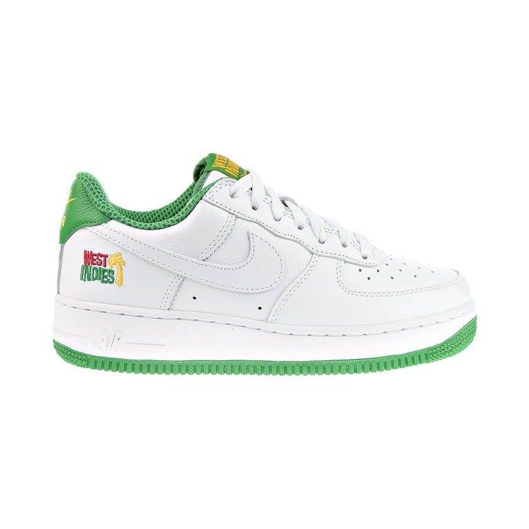 Men's Nike Air Force 1 Low Retro QS White/White-Classic Men's Nike Air Force 1 Low Retro QS White/White-Classic