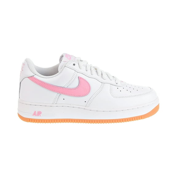 Men's Nike Air Force 1 Low Retro White/Pink-Gum Yellow (DM0576 101) - 10