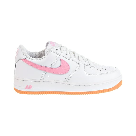 Men's Nike Air Force 1 Low Retro White/Pink-Gum Yellow (DM0576 101) - 10